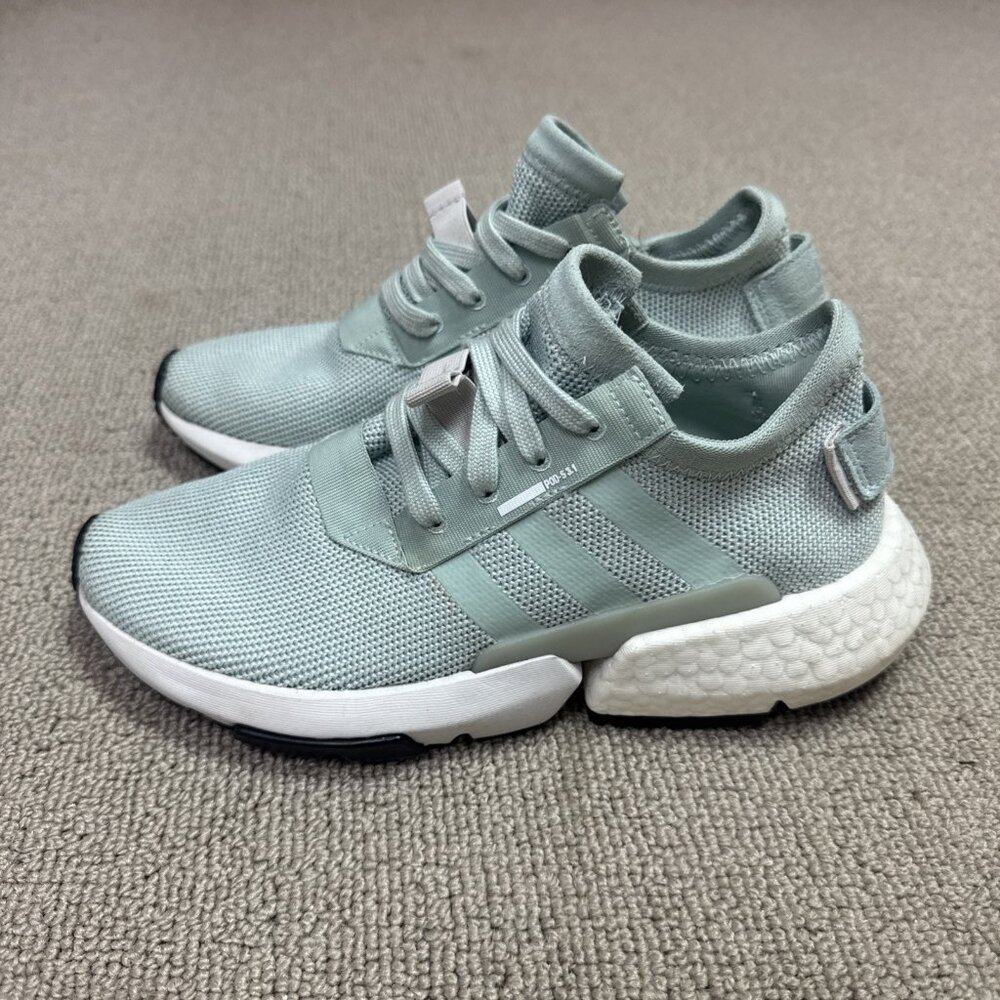Adidas POD-S1.3 Sneakers Green Lace Up Women’s Size 6 - Picture 5 of 10